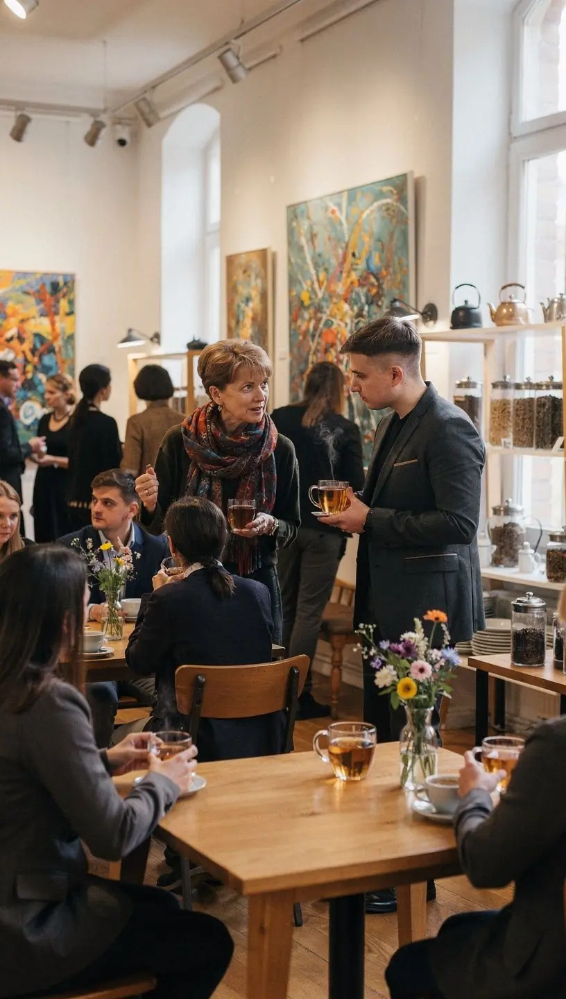 Šviesi ir rami svetainės kampelis su arbatos puodeliu, knyga ir minkštu pledas – ideali vieta kasdieniams atsipalaidavimams.